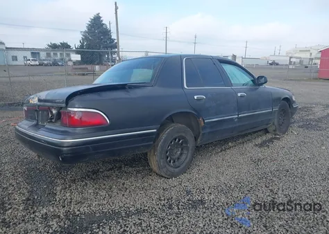 1997 Mercury Grand Marquis Ls из США, поврежденный, VIN 2MELM75W5VX644012